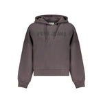 Pepe Jeans - Relaxed Rhinestone Logo Pullover Hoodie - Grey Pepe Jeans