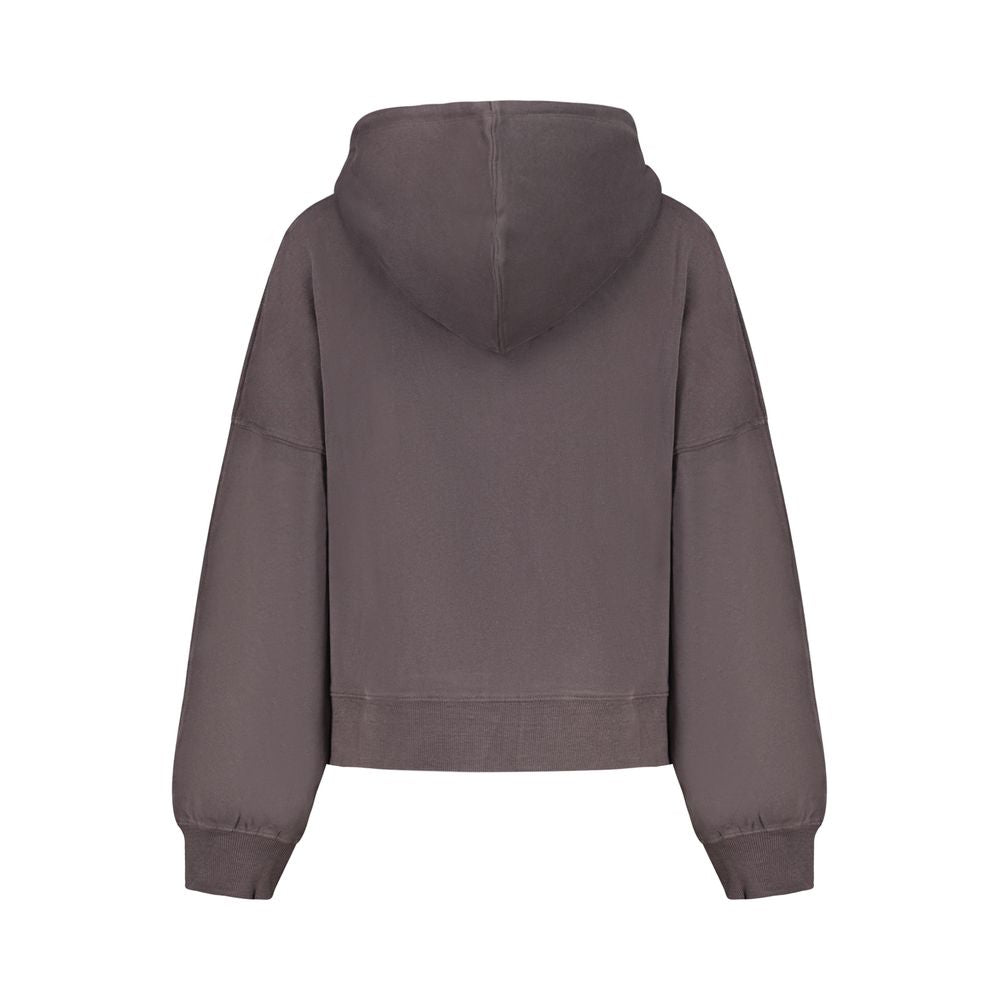 Pepe Jeans - Relaxed Rhinestone Logo Pullover Hoodie - Grey Pepe Jeans