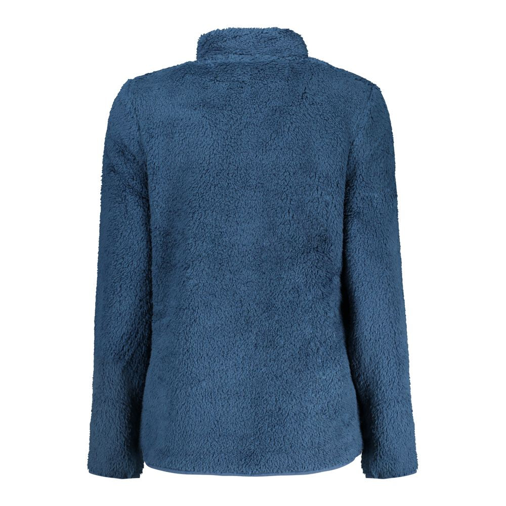 Laura Biagiotti - Cozy Plush Fleece Zip-Up Jacket - Blue Laura Biagiotti