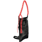 Desigual - Bold Textured Convertible Backpack with Braided Handle - Black Desigual
