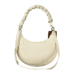 Desigual - Textured Braided Handle Lightweight Shoulder Bag - White Desigual