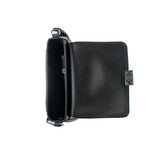 Michael Kors - Polished Leather Structured Shoulder Bag - Black Michael Kors