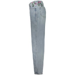 Desigual - Romantic Floral Embroidered Straight-Leg Jeans - Light Blue Desigual