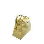 Baldinini Trend - Textured Cowhide Shoulder Bag With Dual Handles - Yellow Baldinini Trend