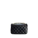 Baldinini Trend - Polished Cowhide Mini Backpack Crossbody - Black Baldinini Trend