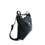 Baldinini Trend - Soft Convertible Cowhide Backpack - Black Baldinini Trend