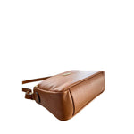Baldinini Trend - Textured Cowhide Adjustable Crossbody Bag - Brown Baldinini Trend