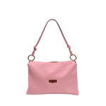 Baldinini Trend - Soft Pebbled Leather Knotted Strap Shoulder Clutch - Pink Baldinini Trend