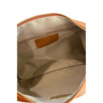 Baldinini Trend - Versatile Pebbled Leather Shoulder Clutch Bag - Brown Baldinini Trend