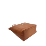 Baldinini Trend - Sophisticated Woven Faux Leather Tote Bag - Brown Baldinini Trend