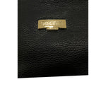 Baldinini Trend - Soft Pebbled Leather Structured Shoulder Bag - Black Baldinini Trend