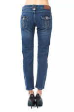 Ungaro Fever - Chic Straight Leg Ankle Jeans - Light Blue Ungaro Fever