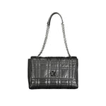 Calvin Klein - Sleek Quilted Chain Handle Shoulder Bag - Black Calvin Klein