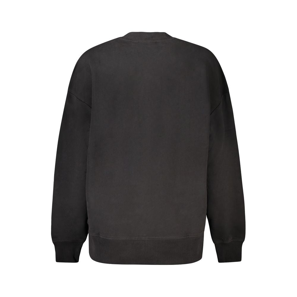 Calvin Klein - Relaxed Brushed Cotton Logo Sweatshirt - Black Calvin Klein