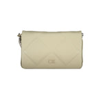 Calvin Klein - Polished Quilted Adjustable Shoulder Bag - Beige Calvin Klein