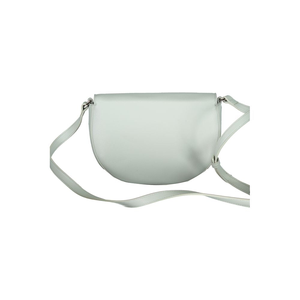 Calvin Klein - Sleek Polyethylene Semi-Circular Shoulder Bag - Light Blue Calvin Klein