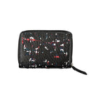Desigual - Elegant Zip Wallet with Contrasting Accents - Black Desigual