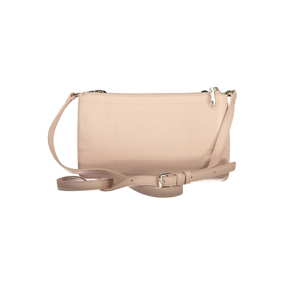 Calvin Klein - Sleek Quilted Crossbody Bag with Removable Strap - Pink Calvin Klein