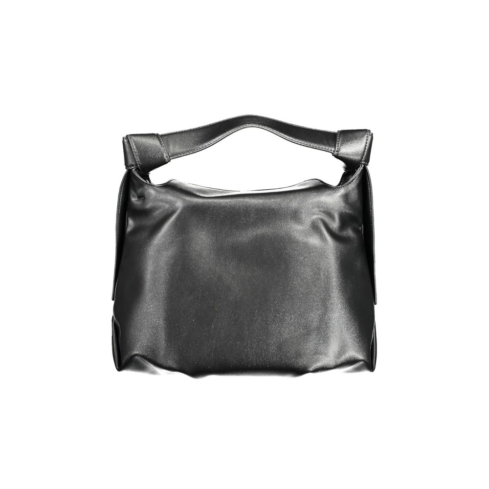 Calvin Klein - Sleek Recycled Polyester Shoulder Bag with Top Handle - Black Calvin Klein