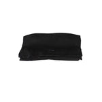 Calvin Klein - Minimalist Ribbed Cotton Logo Scarf - Black Calvin Klein
