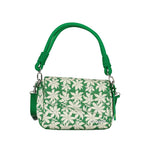 Desigual - Playful Floral Polyethylene Handbag with Knotted Handle - Green Desigual