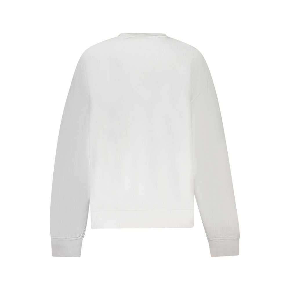 Calvin Klein - Iconic CK Monogram Logo Regular Fit Sweatshirt - White Calvin Klein
