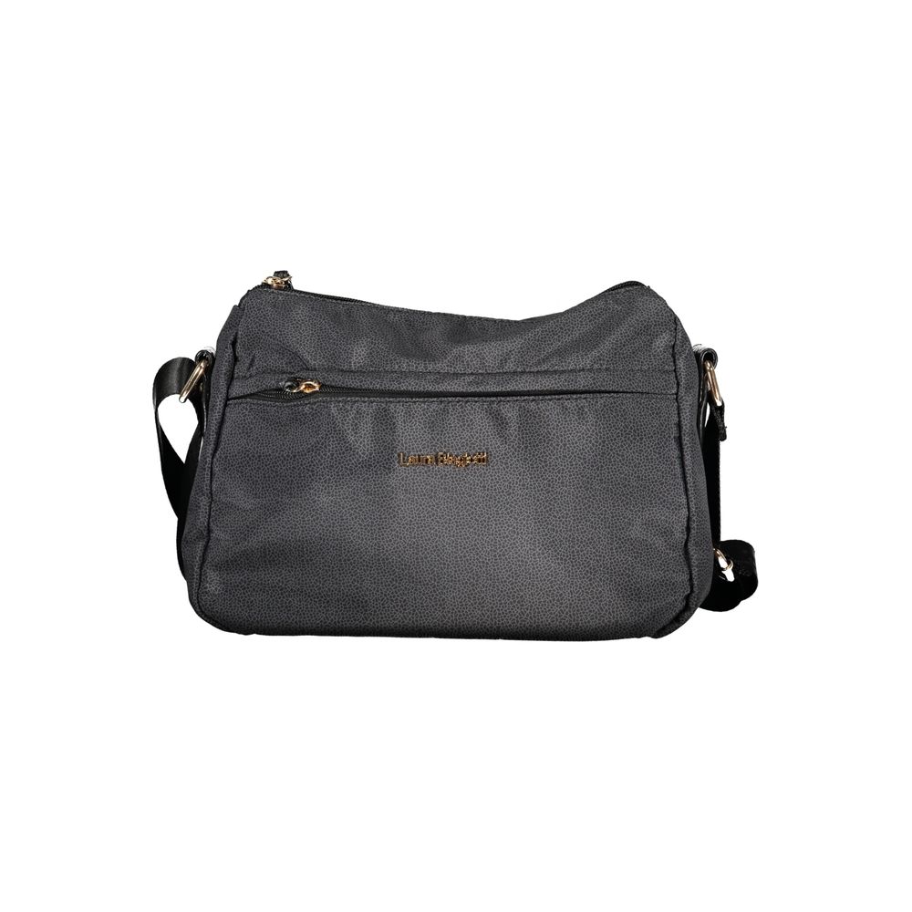 Laura Biagiotti - Lorde Textured Shoulder Bag - Black Laura Biagiotti