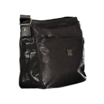 Laura Biagiotti - Sleek Textured Adjustable Shoulder Bag - Black Laura Biagiotti