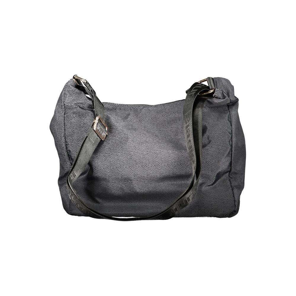 Laura Biagiotti - Lorde Textured Shoulder Bag with Adjustable Strap - Black Laura Biagiotti