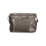 Laura Biagiotti - Sophisticated Metallic Textured Adjustable Shoulder Bag - Grey Laura Biagiotti
