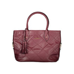 Laura Biagiotti - Elegant Quilted PVC Top Handle Bag with Tassel - Red Laura Biagiotti