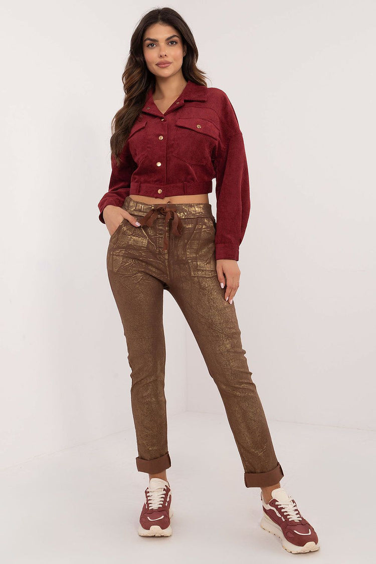  Pantaloni da donna modello 201867 Italy Moda 