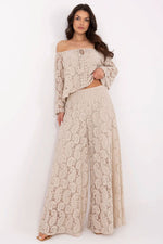  Lace pants model 211436 Italy Moda 