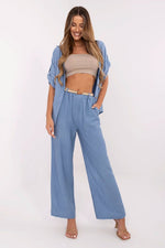  Women trousers model 214062 Italy Moda 
