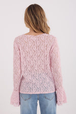  Lace blouse model 223407 Italy Moda 