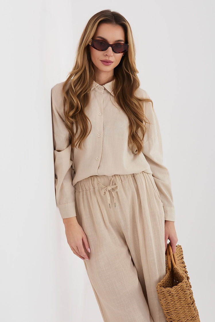  Camicia a maniche lunghe modello 225516 Italy Moda 