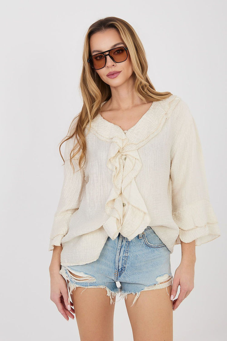  Camicia a maniche lunghe modello 225519 Italy Moda 