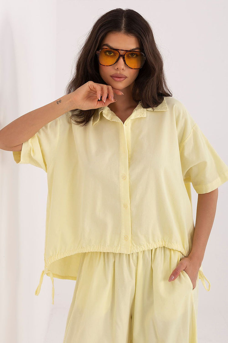 Camicia a maniche corte modello 226015 Italy Moda 